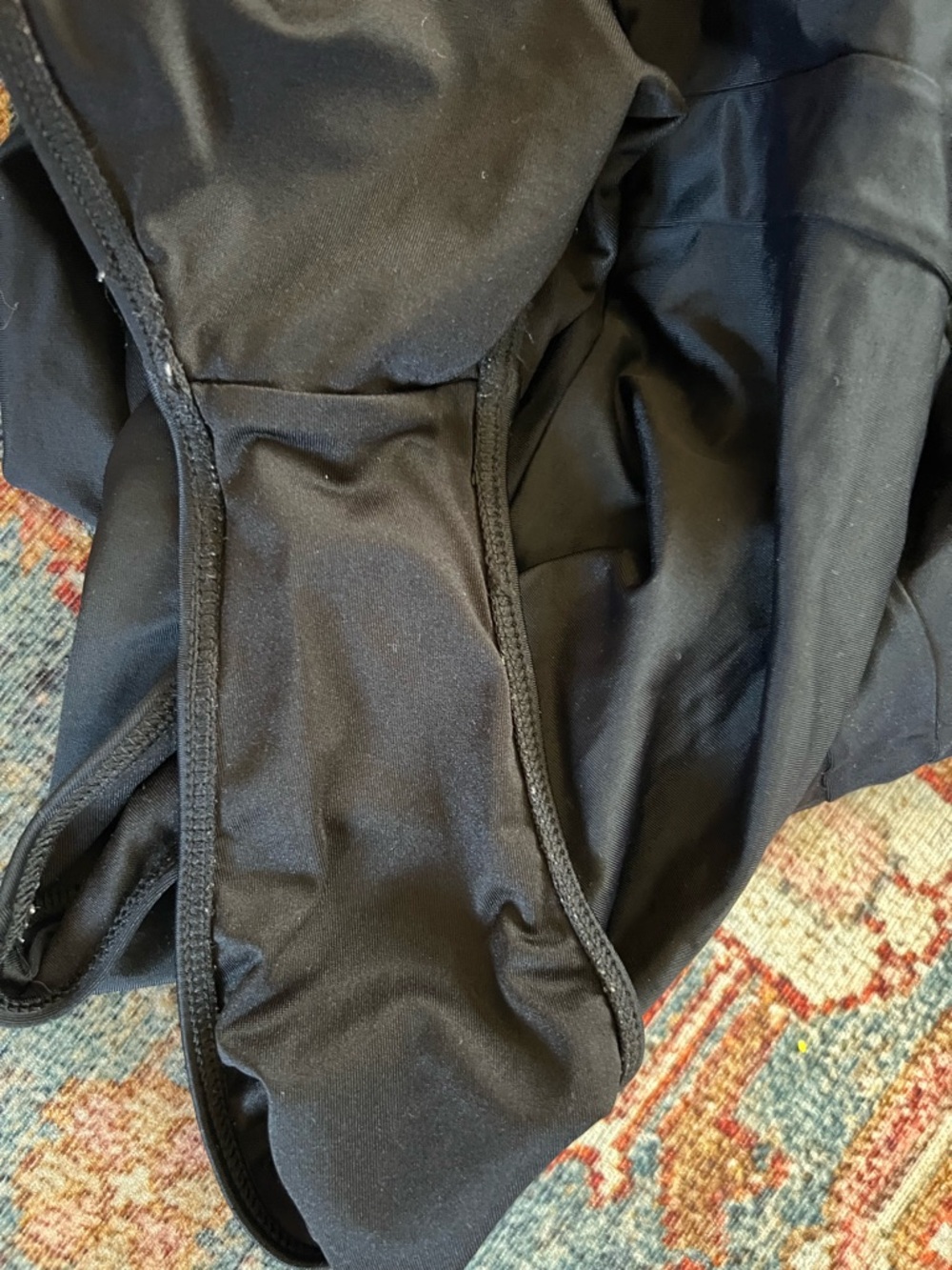 Summersalt Black Ruffle-Shoulder One-Piece Swimsuit - Picture 3 of 5